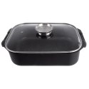 Brytfanna Granitowa z Pokrywką 3w1 ORION GRANDE 41x26x15 cm, 7 l