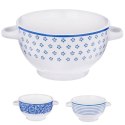 Bulionówka 14 cm 750 ml Ceramika z Uchwytami do Zmywarki i Mikrofali ORION