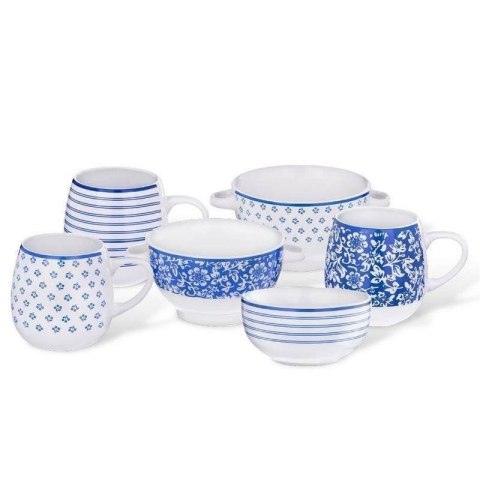 Bulionówka 14 cm 750 ml Ceramika z Uchwytami do Zmywarki i Mikrofali ORION