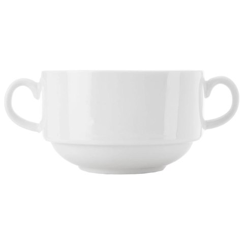Bulionówka MONA 290 ml Porcelana z Uchwytami do Zmywarki i Mikrofali ORION