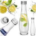 Butelka Szklana ORION 480 ml Borokrzemowe Szkło z Silikonowym Spodem