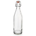 Butelka Szklana ORION 750 ml z Klipsem Retro na Wino Lemonadę lub Soki