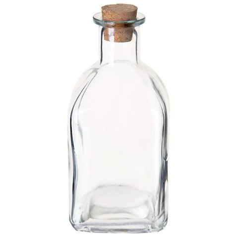 Butelka Szklana z Korkiem 270 ml Przezroczysta na Napoje Oliwę ORION