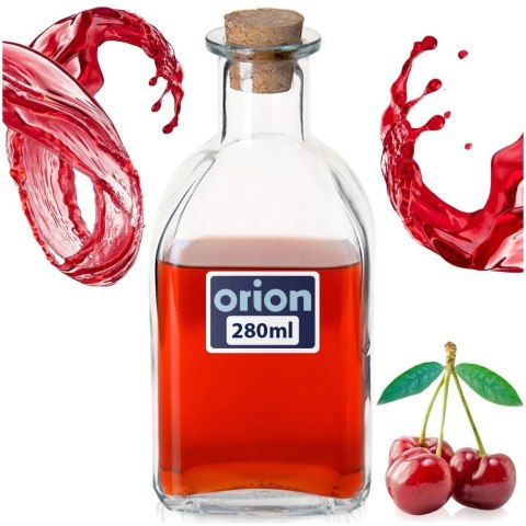 Butelka Szklana z Korkiem 270 ml Przezroczysta na Napoje Oliwę ORION