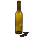 Butelka na Oliwę Ocet 380 ml Szklana Brązowa Ciemna z Dozownikiem