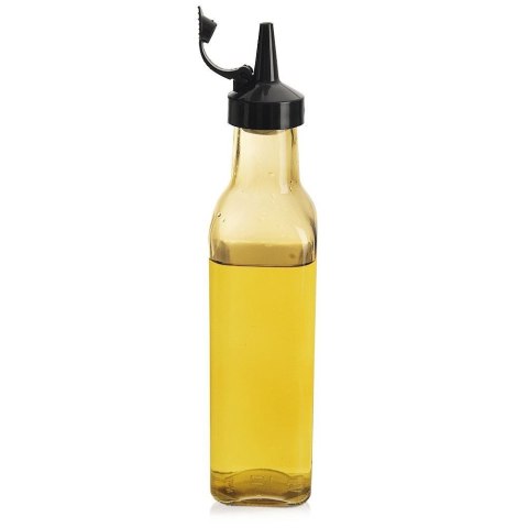 Butelka na Oliwę Ocet z Dozownikiem Szklana ORION 265 ml Żółta