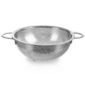 Cedzak Durszlak z Uchwytami do Makaronu Warzyw Owoców Stalowy ORION 20,5 cm