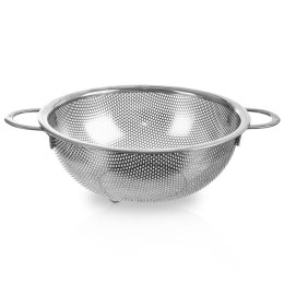 Cedzak Durszlak z Uchwytami do Makaronu Warzyw Owoców Stalowy ORION 20,5 cm
