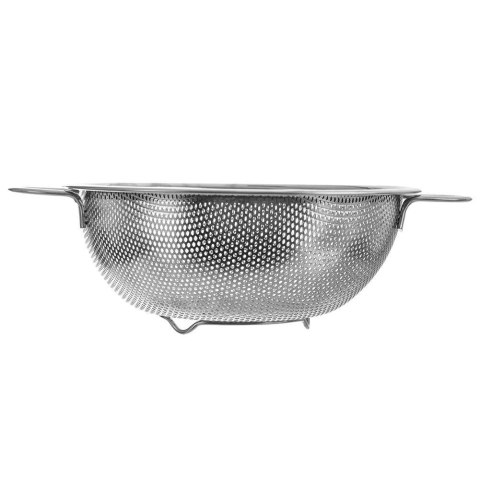 Cedzak Durszlak z Uchwytami do Makaronu Warzyw Owoców Stalowy ORION 20,5 cm