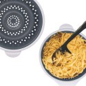 Cedzak Sitko z Uchwytem Kuchenne Silikonowe Składane Solidne ORION 25,5 cm