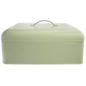 Chlebak Metalowy ORION GREENISH 42,5 x 23 x 20 cm Zielony Duży na Pieczywo