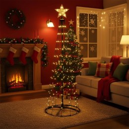 Choinka świecąca stożek zewnętrzna XXL 550 LED 300 cm