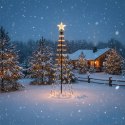 Choinka świecąca stożek zewnętrzna XXL 550 LED 300 cm