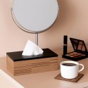 Chustecznik Drewniany MDF Loft Line Czarna Pokrywa ORION na Serwetki