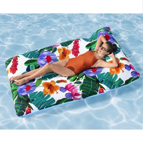 Materac Leżak Dmuchany do Basenu Wody z Osłoną BESTWAY XL 200 x 129 cm