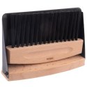 Mini Zmiotka z Szufelką ORION Metal Drewno z Magnesem do Blatu Czarne