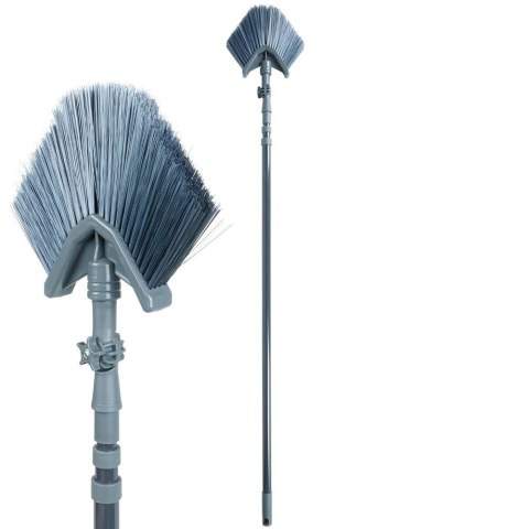 Miotła Teleskopowa do Kurzu i Pajęczyn Trójkątna Solidna VILDE 140-327 cm