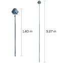 Miotła Teleskopowa do Kurzu i Pajęczyn Trójkątna Solidna VILDE 140-327 cm