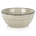 Miseczka Ceramiczna 750 ml Szara Matowa na Zupę Płatki Sałatkę