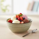 Miseczka Ceramiczna 750 ml Szara Matowa na Zupę Płatki Sałatkę
