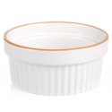 Miseczka Ceramiczna Żaroodporna do Zapiekania 290ml Biała ORION