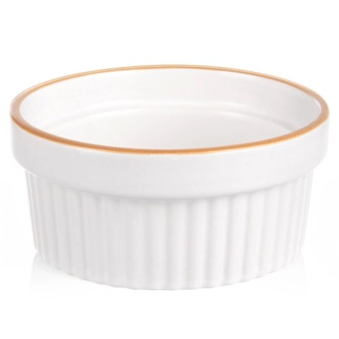 Miseczka Ceramiczna Żaroodporna do Zapiekania 290ml Biała ORION