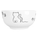 Miseczka Porcelanowa 550 ml Kotek Miska dla Dzieci na Zupę i Płatki