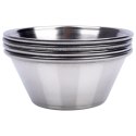 Miseczka na Sos 40 ml Stal Nierdzewna Zestaw 4 szt EXCELLENT HOUSEWARE