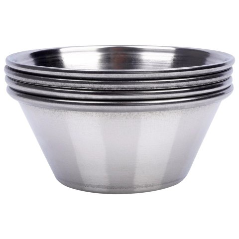 Miseczka na Sos 40 ml Stal Nierdzewna Zestaw 4 szt EXCELLENT HOUSEWARE