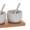 Miseczki do Dipów do Przekąsek z Łyżeczkami Sosy EXCELLENT HOUSEWARE