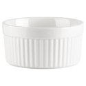 Miseczki do Zapiekania 260 ml Porcelanowe Białe Zestaw 2 szt VILDE