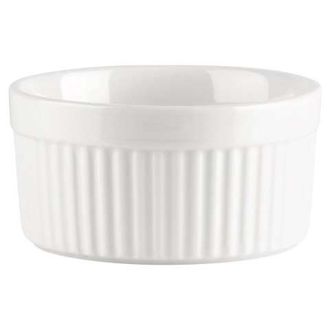 Miseczki do Zapiekania 260 ml Porcelanowe Białe Zestaw 2 szt VILDE