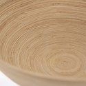 Miska Bambusowa Naturalna ORION 25 cm Dekoracyjna na Produkty Suche