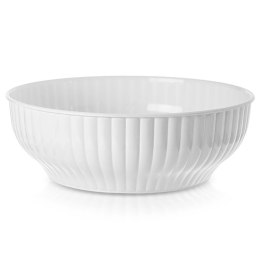 Miska Kuchenna 24 cm 2,5 L Tworzywo Biała do Zmywarki i Mikrofali ORION