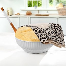 Miska Kuchenna Biała 28 cm 4 L Tworzywo do Zmywarki i Mikrofali Orion