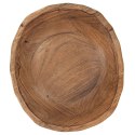 Miska na Owoce do Sałatki Dekoracyjna Drewniana ORION 30 cm 1,6 L