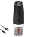 Młynek Elektryczny do Pieprzu i Soli 20 cm USB C Automatyczny ORION