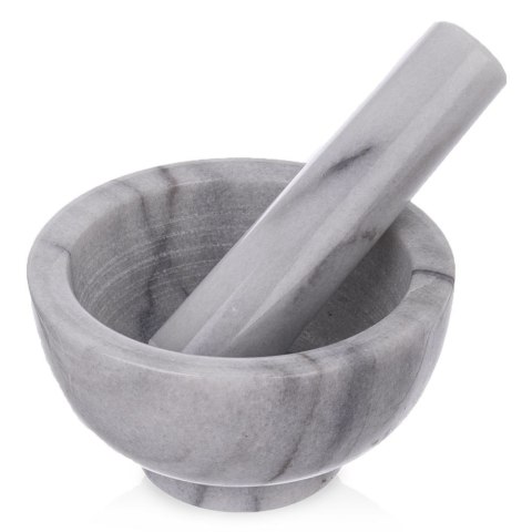 Moździerz do Ucierania Przypraw Ziół Pesto Marmurowy Solidny ORION 11,5 cm