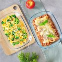 Naczynie Żaroodporne Prostokątne z Pokrywką 3,1 L Borokrzemowe VILDE