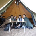 Namiot Glamping Ogrodowy Indiański Tipi 4x4m Bawełna KING CAMP