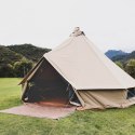 Namiot Glamping Ogrodowy Indiański Tipi 4x4m Bawełna KING CAMP