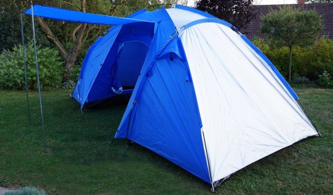 Namiot Rodzinny 4 Osobowy Turystyczny Kempingowy Outdoor KUBISPORT