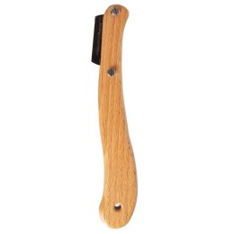 Nożyk do Nacinania Chleba z Żyletką 19 cm Drewniana Rączka z Osłonką ORION