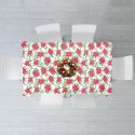 Obrus Świąteczny Plamoodporny 220 x 150 cm Beżowy EXCELLENT HOUSEWARE