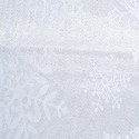 Obrus Świąteczny Plamoodporny 220 x 150 cm Śnieżynki EXCELLENT HOUSEWARE