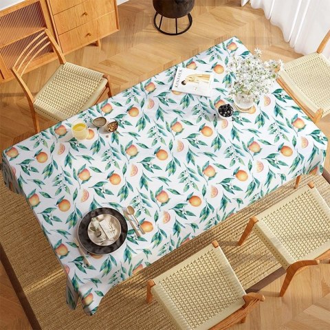 Obrus Wodoodporny Plamoodporny Pomarańcze EXCELLENT HOUSEWARE 180x130 cm