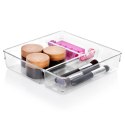 Organizer do Szuflady z Przegródkami 23 x 23 x 5,5 cm VILDE Przezroczysty