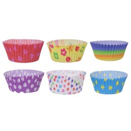 Papilotki Papierowe do Muffinek 80 szt 6 cm ORION Wytrzymałe do +220°C