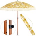 Parasol Plażowy Ogrodowy na Ogród Plaże Regulowany Przenośny PROBEACH 157cm