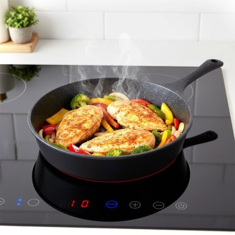 Patelnia Granitowa 24 cm ORION Grande Indukcja Piekarnik Odlew